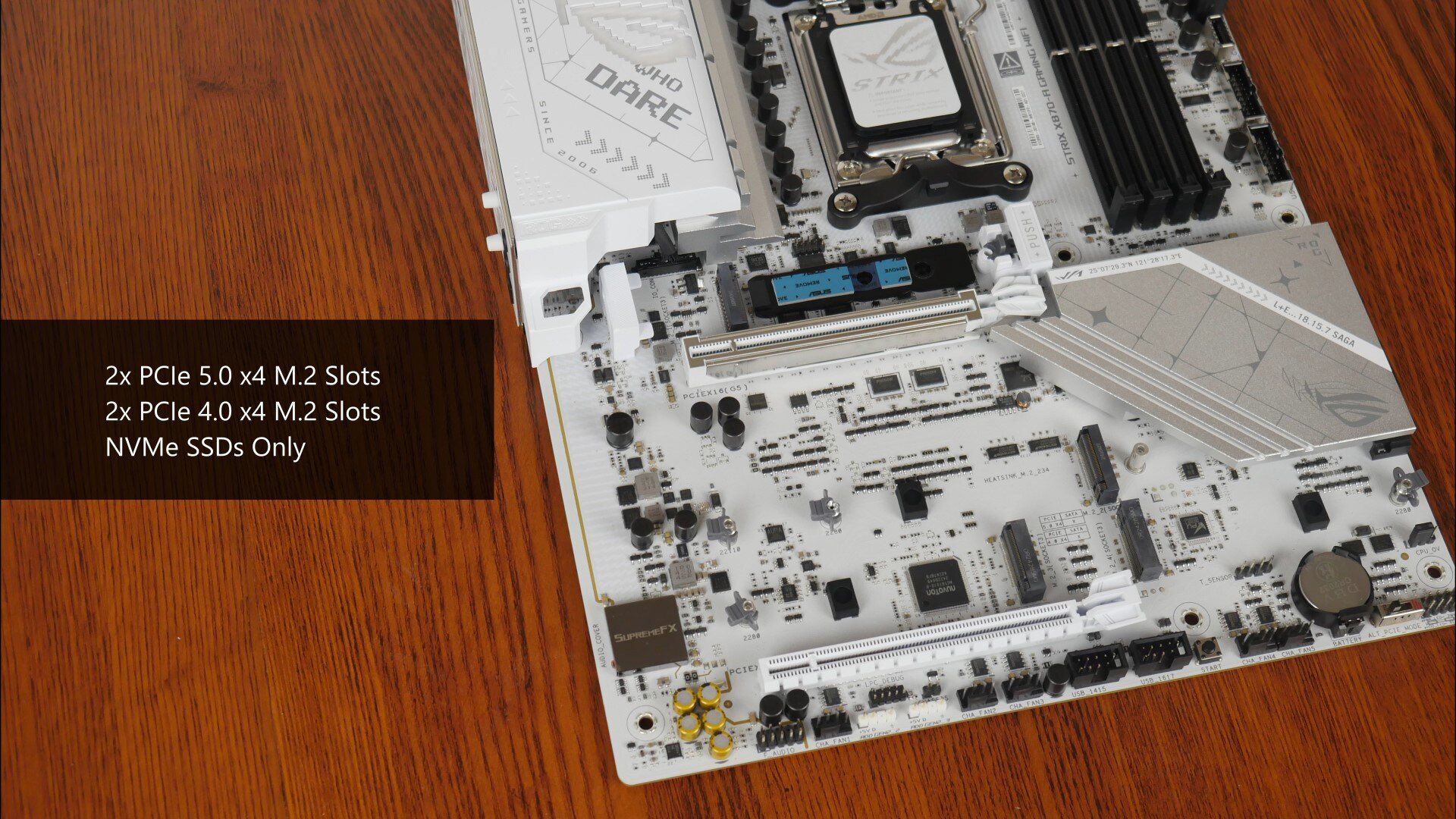 ROG STRIX X870-A GAMING WIFI | Gaming motherboards｜ROG